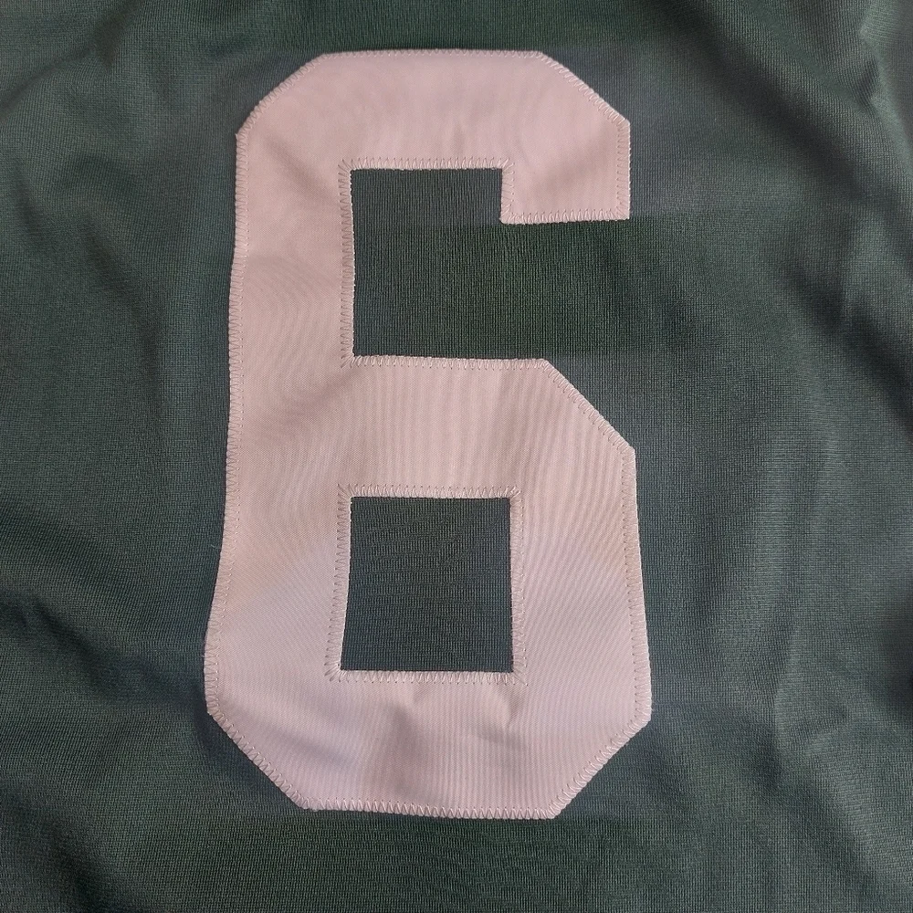 Nike New York Jets Jersey Youth Size M (10/12) Mark Sanchez #6 On Field Green - Picture 2 of 9